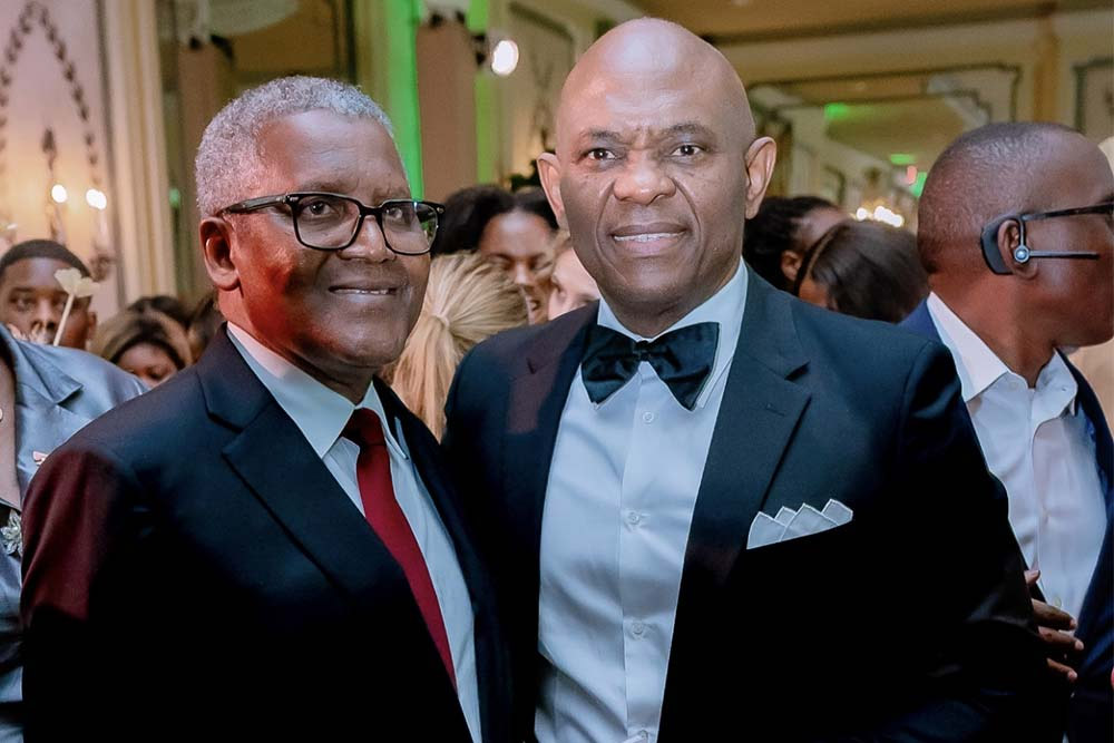 Alhaji Aliko Dangote and Tony Elumelu