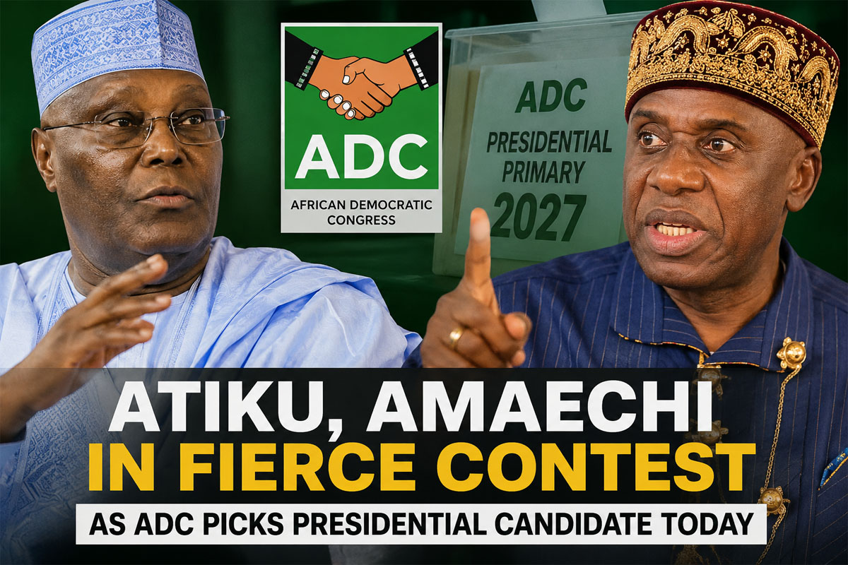 Atiku, Amaechi in Fierce Contest as ADC Picks Presidential Candidate Today