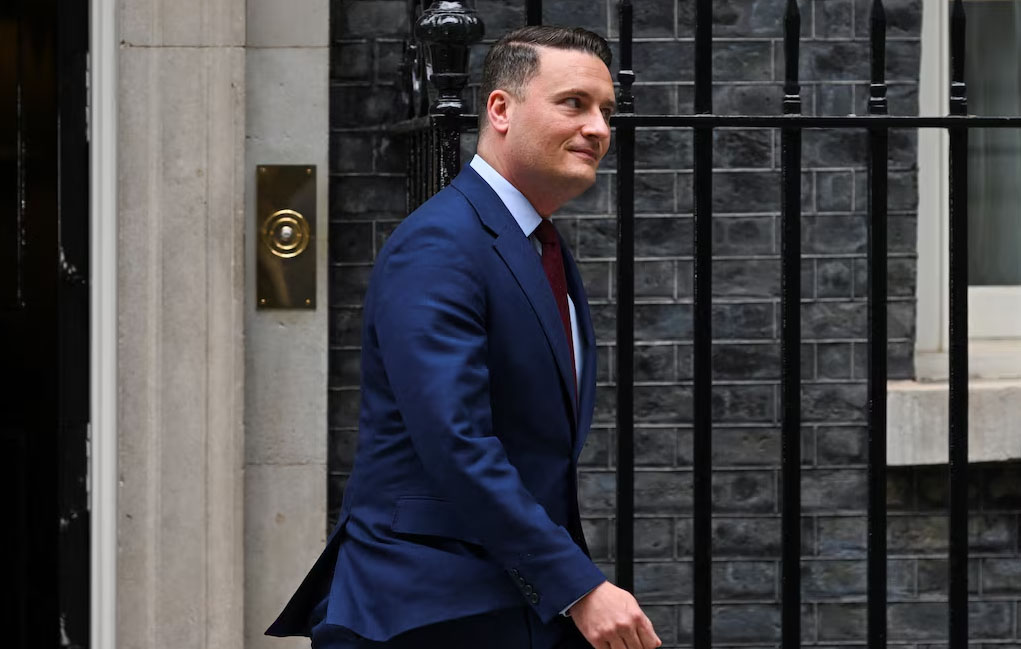 British Health Secretary Wes Streeting