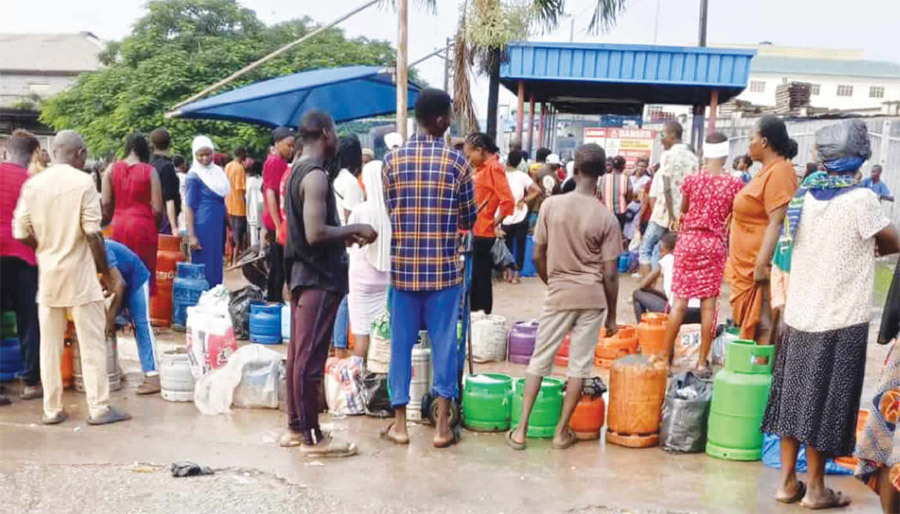 Cooking Gas station