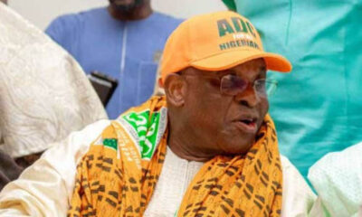 National Chairman of the African Democratic Congress (ADC) and former Senate President, David Mark