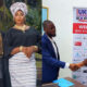 Eniola Sisi Alagbo and her husband Akeem Adesola