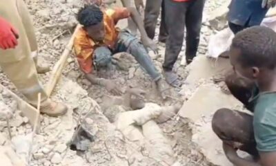Five Dead, 11 Rescued As Three-Storey Building Collapses In Abuja