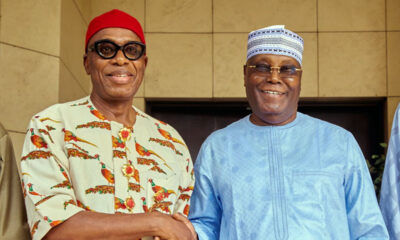 Former Vice President Atiku Abubakar, former Minister of Transportation Rotimi Amaechi