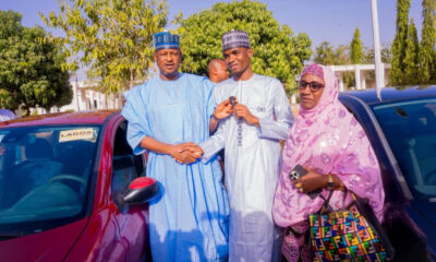 Katsina State Governor, Dikko Radda, has rewarded the two best graduating students