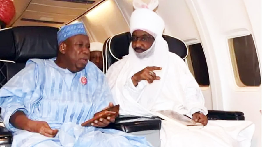 Muhammadu Sanusi II and Abdullahi Umar Ganduje