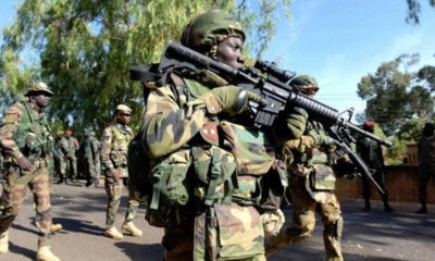 Nigerian military troop