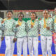 Nigeria’s wrestling team