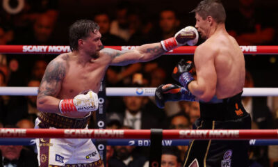 Usyk Defeats Verhoeven via Controversial Stoppage to Retain Heavyweight Titles