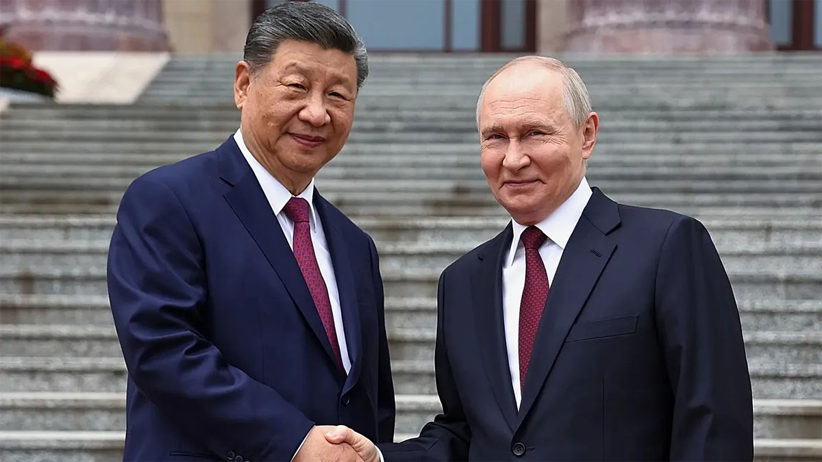 Putin Discusses Iran Uranium Storage Plan With Xi in Beijing