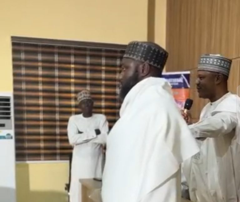 Dr. Sanusi during of the the practical sessions