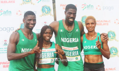 Team Nigeria Beats Botswana, Kenya to Claim 4x400m Relay Gold