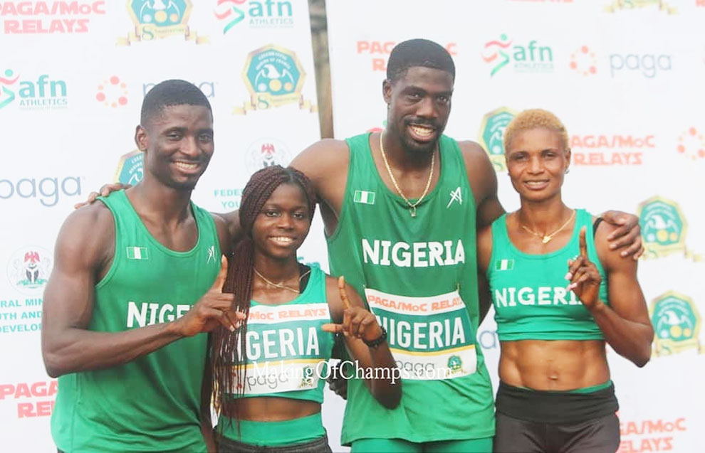 Team Nigeria Beats Botswana, Kenya to Claim 4x400m Relay Gold