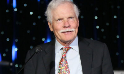 Media entrepreneur and philanthropist Ted Turner, founder of CNN