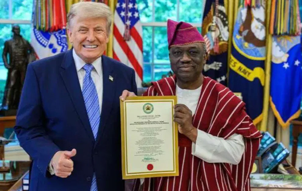 Trump’s Reception of Ambassador Are Signals Stronger Nigeria–US Partnership