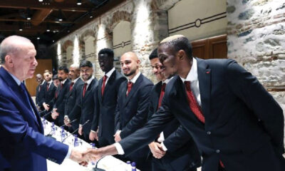Osimhen Honors with Presidential Reception as Chelsea, Barcelona Circle for Nigerian Superstar