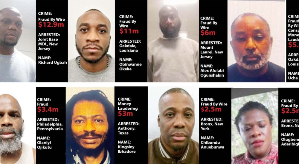30 Nigerians on US Deportation Portal Linked to N87bn Fraud