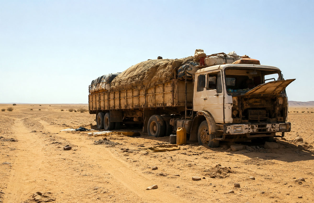 49 Die of Thirst in Niger's Sahara Desert After Truck Breakdown