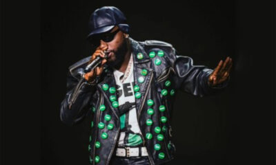 Davido Turns World Cup Stage Into Protest – Wears Jacket Bearing Names of Kidnapped Oyo Schoolchildren at FIFA Concert