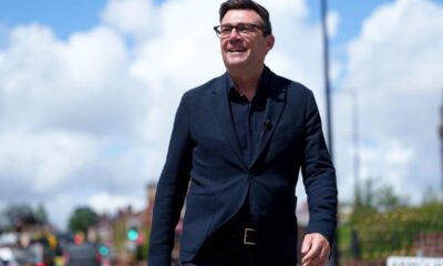 Andy Burnham Declares Bid to Succeed Keir Starmer as UK Prime Minister