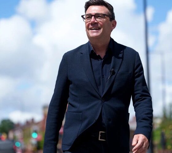 Andy Burnham Declares Bid to Succeed Keir Starmer as UK Prime Minister