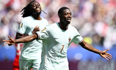 Dembele scores stunning hat-trick as France thrash Norway 4-1