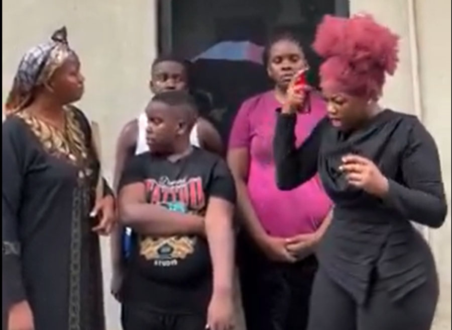 VIDEO: “Your husband’s death is not up to two years, but you’ve sold his properties" — King Mitchy to Mr Ibu’s wife