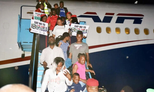 Xenophobia: FG Receives 270 Nigerians Returning Voluntarily from South Africa