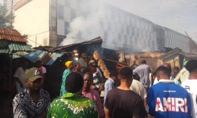 Goods Worth N100m Lost as CNG Vehicle Explodes, Triggers Fire in Ibadan