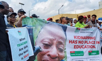 NUT, ANCOPSS Lead Nationwide Protest Over Abducted Ogbomoso Pupils, Teachers
