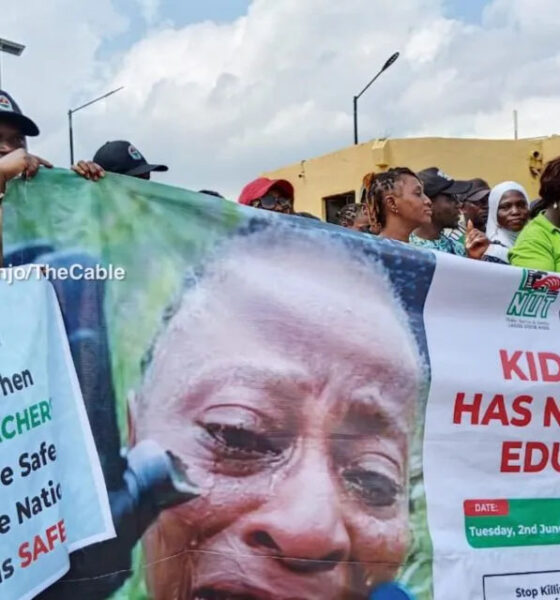 NUT, ANCOPSS Lead Nationwide Protest Over Abducted Ogbomoso Pupils, Teachers