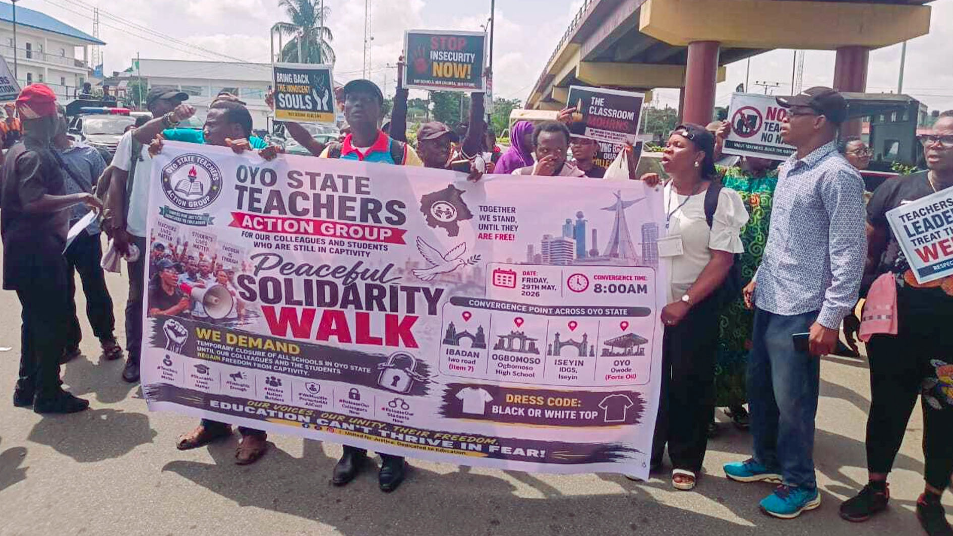 NUT Declares Indefinite Strike in Oyo Over Abducted Teachers, Pupils