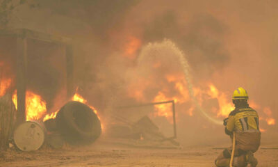 166,000 Evacuated as Unprecedented Wildfires Rage Across France, Spain