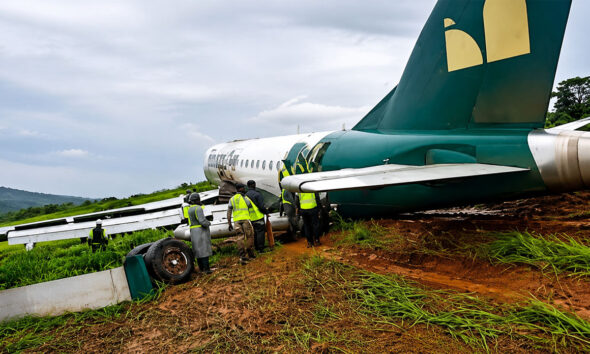 68 Passengers Escape Death as Enugu Air Crash-Lands at Benin Airport