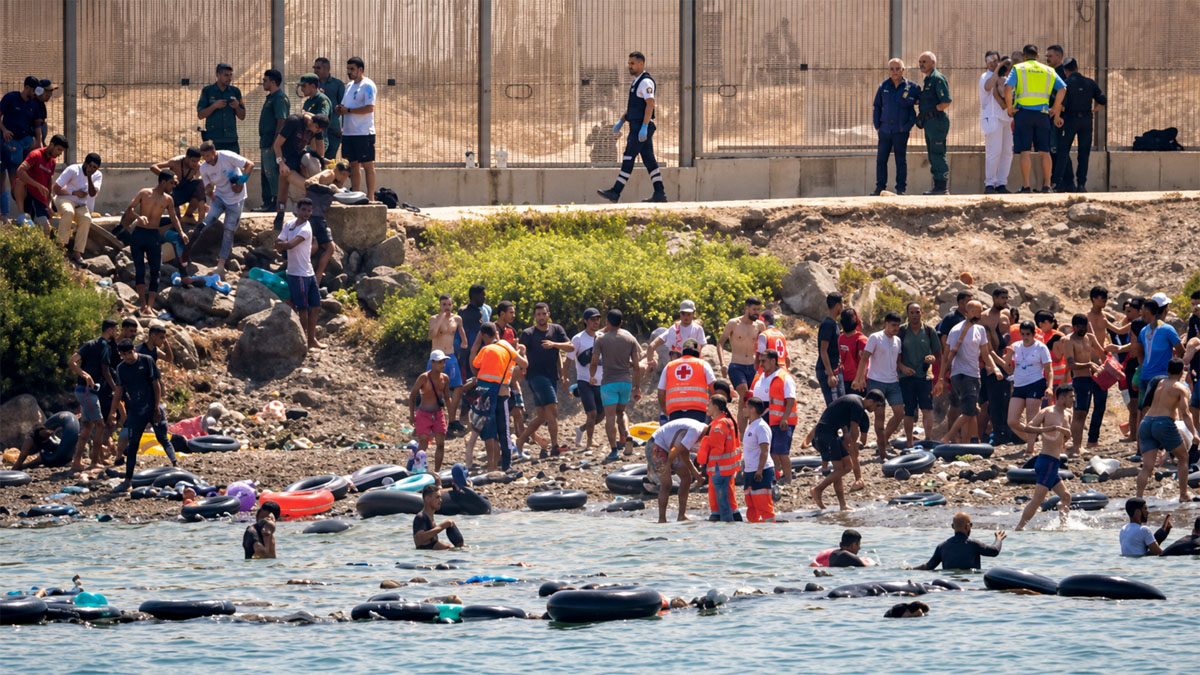 At least 43 migrants die as 49,000 cross into Spain’s Ceuta enclave