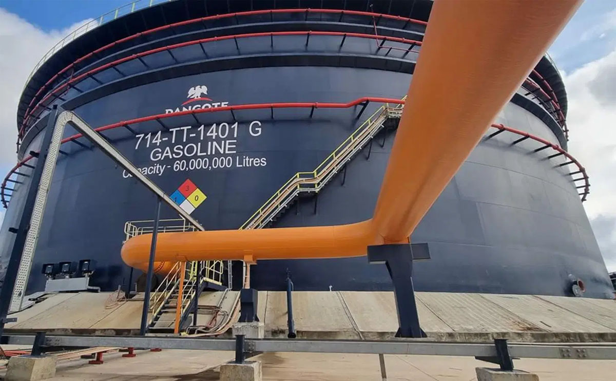 Dangote cuts petrol price again as crude oil surge threatens fuel price relief