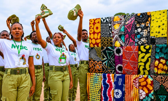 Nigerians Divided Over FG's Plan to Replace NYSC Khaki Uniform With Adire