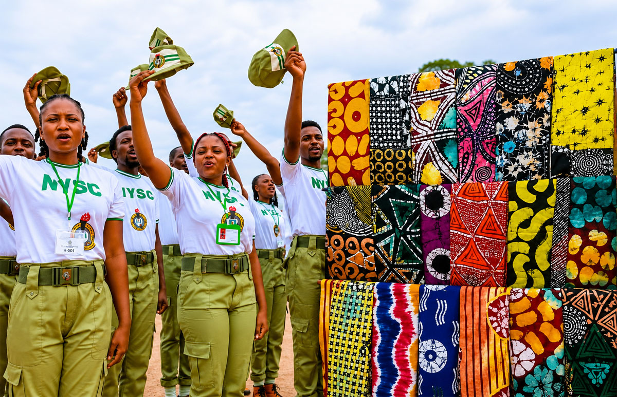 FG Explains Why NYSC Khaki Will Be Replaced With Adire Fabric