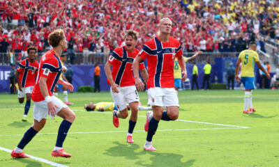 Haaland's brace fires Norway past Brazil into first-ever World Cup quarterfinals