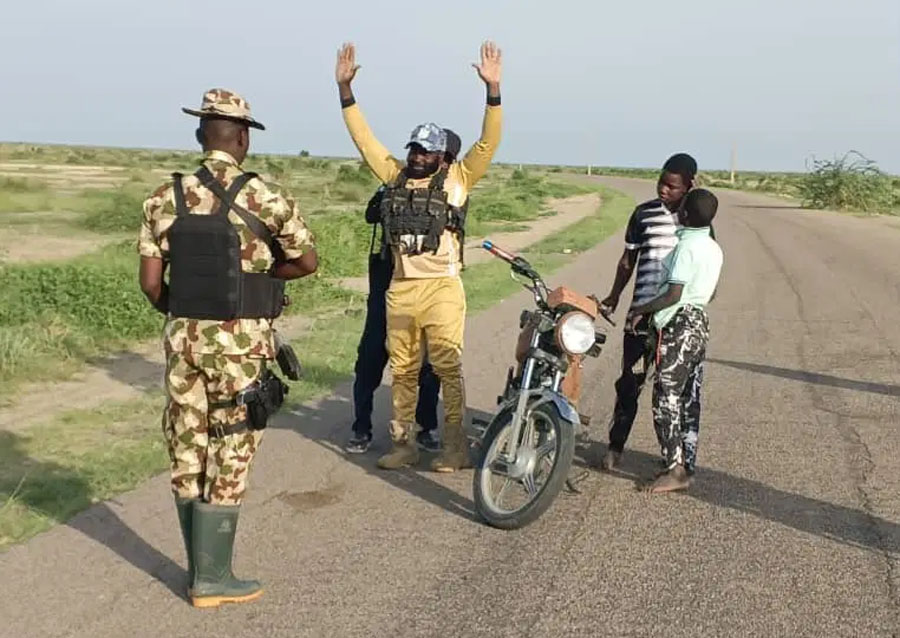 ISWAP finance chief surrenders to Nigerian troops with two children in Borno