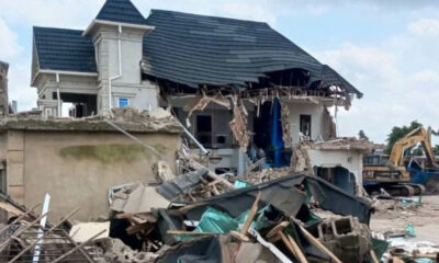 Ibadan Council Boss Demolishes Criminal Hideout in Apata