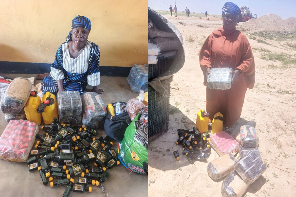 Troops intercept foreign courier carrying drugs, alcohol to terrorists in Borno