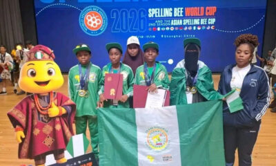 Nigerian Students Make History, Clinch Gold at 2026 Spelling Bee World Cup in China