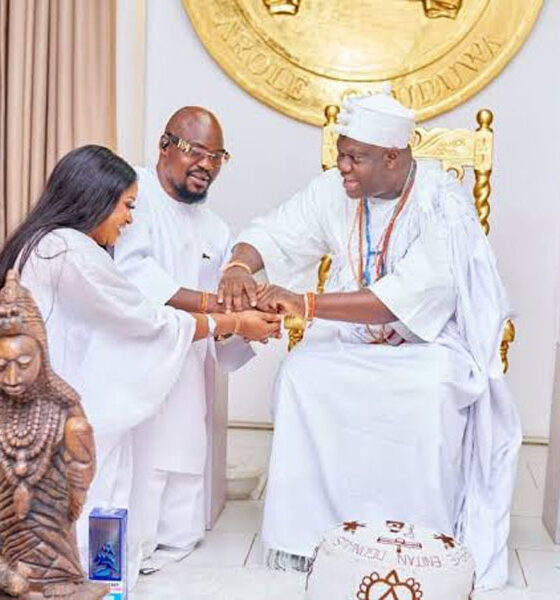 Baba Ijesha Receives Chieftaincy Title, Brand-New Car from Ooni of Ife