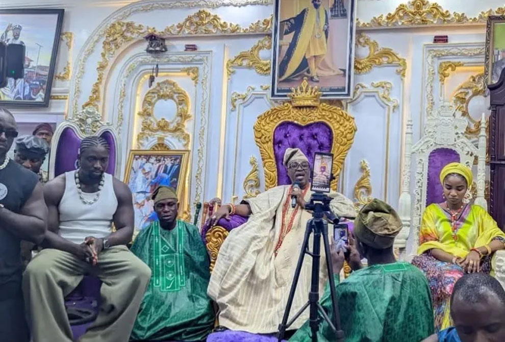 Oluwo of Iwoland Confers 'Atayese of Yorubaland' Chieftaincy Title on VeryDarkMan