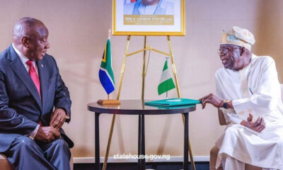 Tinubu Agrees to Meet South African Envoy After Ramaphosa's Intervention