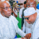 Obasanjo Pays Surprise Visit to Adeleke, Tasks Him on Good Governance