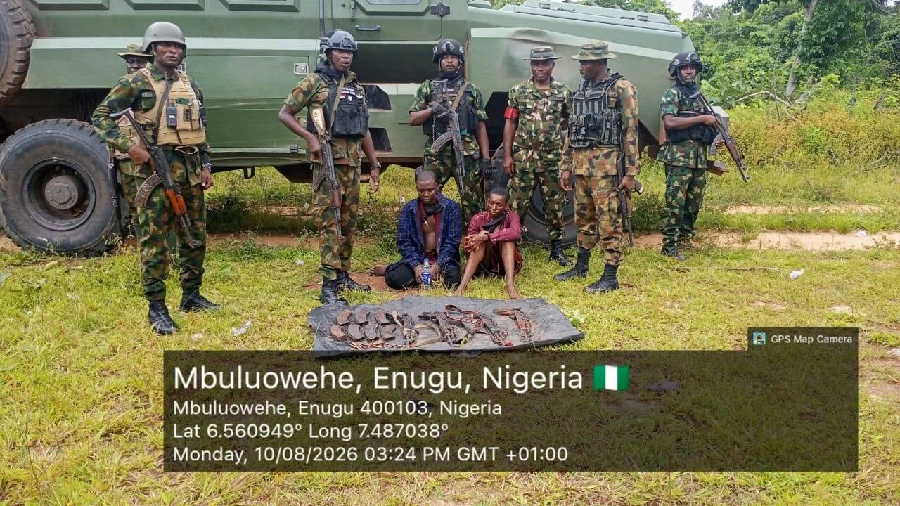 How Enugu Abduction Led to Recovery of 4 AK-47 Rifles, 133 Ammunition – Army