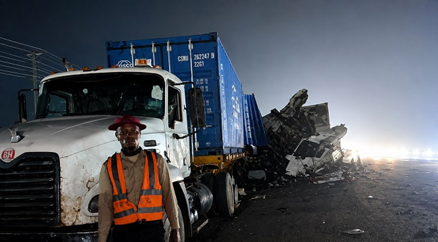 Lagos-Ibadan Expressway crash: Seven killed, two injured in three-vehicle collision