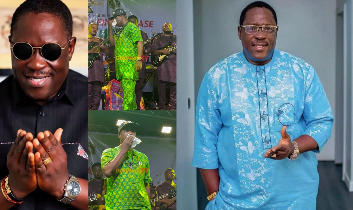 KWAM 1 Breaks Down on Stage in Emotional Tribute to Late Nollywood Icon Ogogo